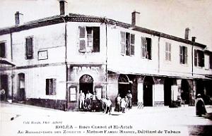 Colea - Rues Carnot et El-Arich - Au R.V. des Zouaves